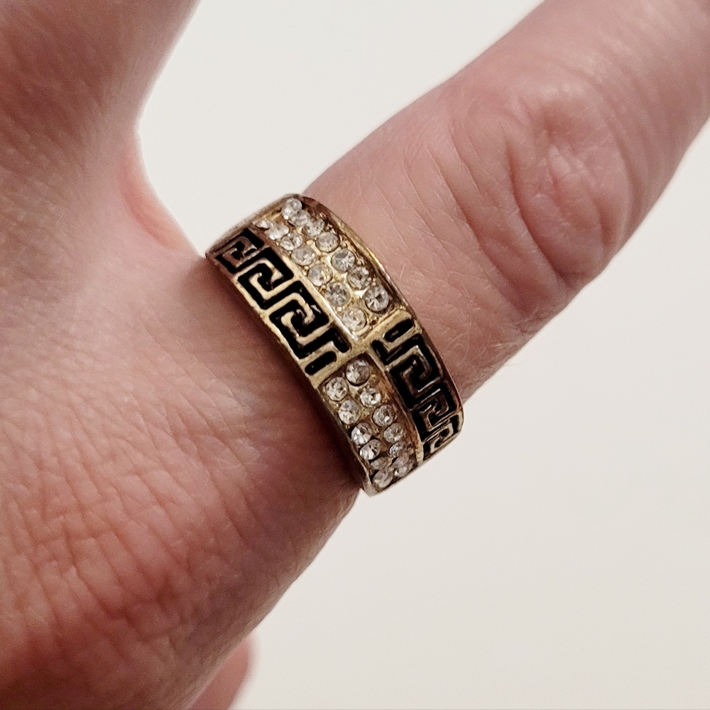 Vintage Greek-Fret Ring